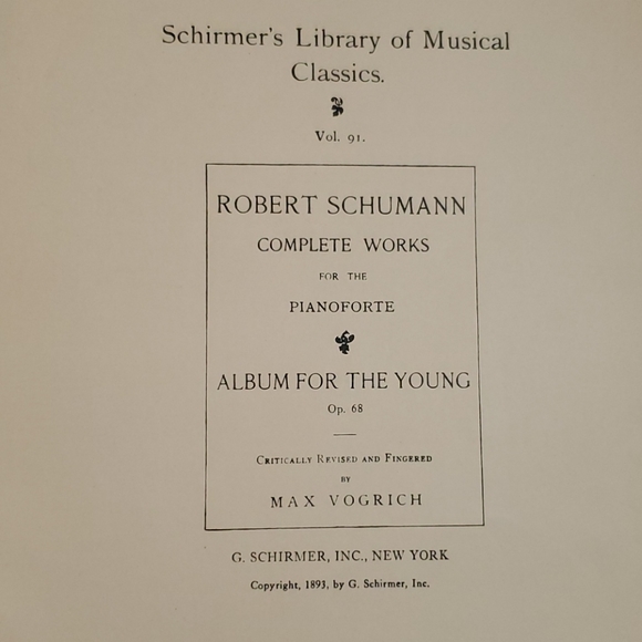 Early 1900s Vintage Schirmer's Library Sheet Music - Picture 6 of 10